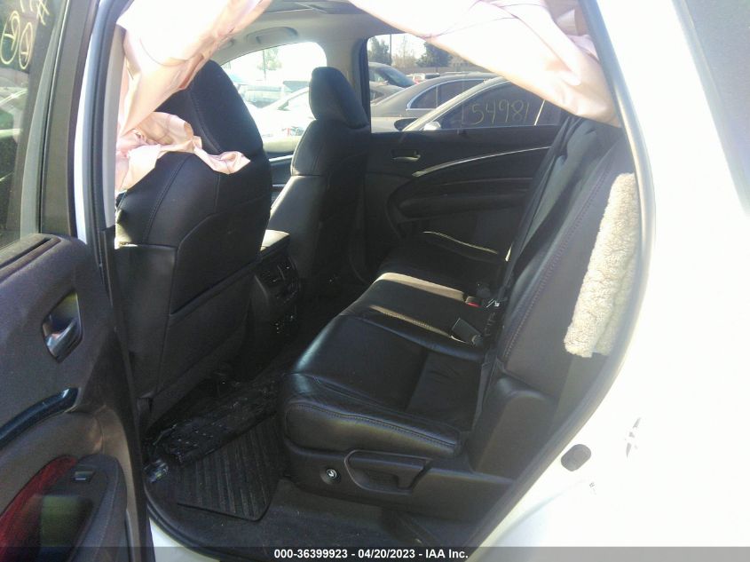 2016 ACURA MDX W/TECH/ENTERTAINMENT/W - 5FRYD4H64GB038803