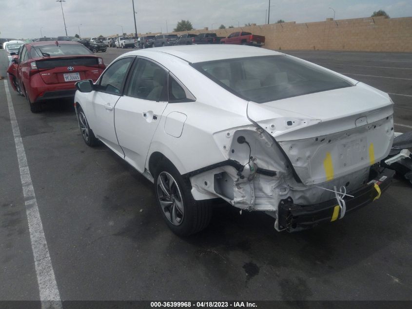 2019 HONDA CIVIC SEDAN LX - 19XFC2F69KE208381