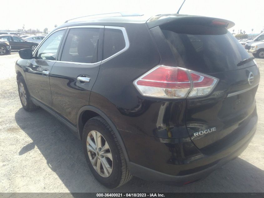 2015 NISSAN ROGUE SV - KNMAT2MT4FP533156