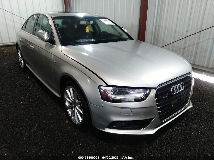 2015 AUDI A4 PREMIUM PLUS - WAUFFAFLXFN032530