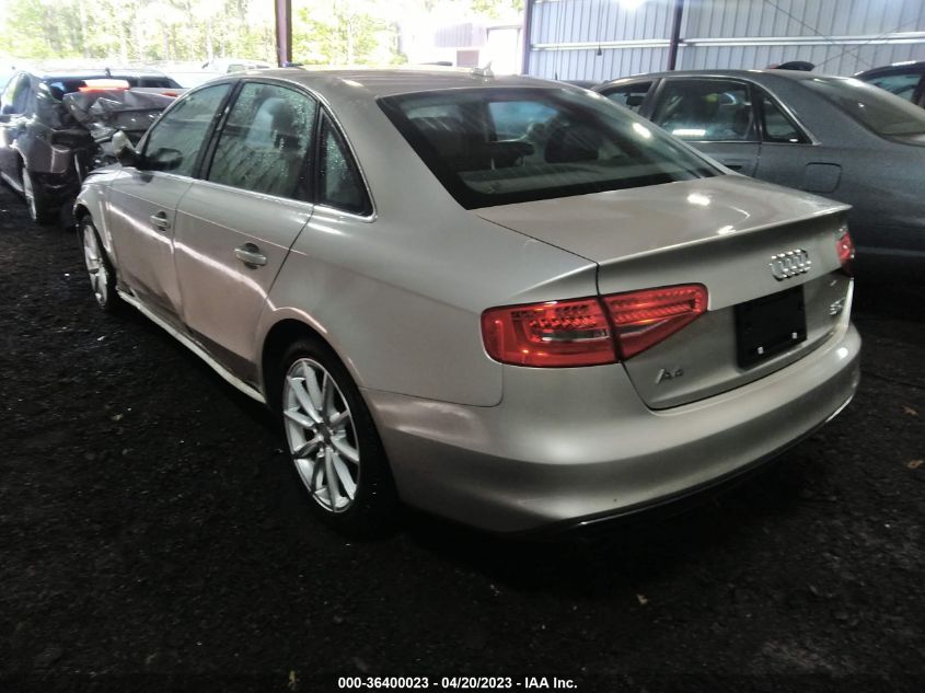 2015 AUDI A4 PREMIUM PLUS - WAUFFAFLXFN032530