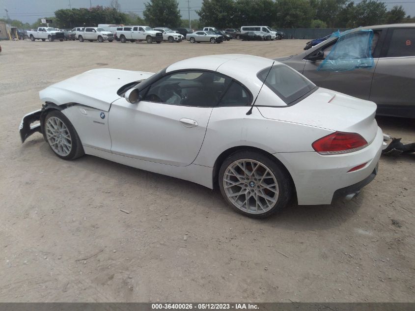 2013 BMW Z4 SDRIVE28I WBALL5C55DJ104831