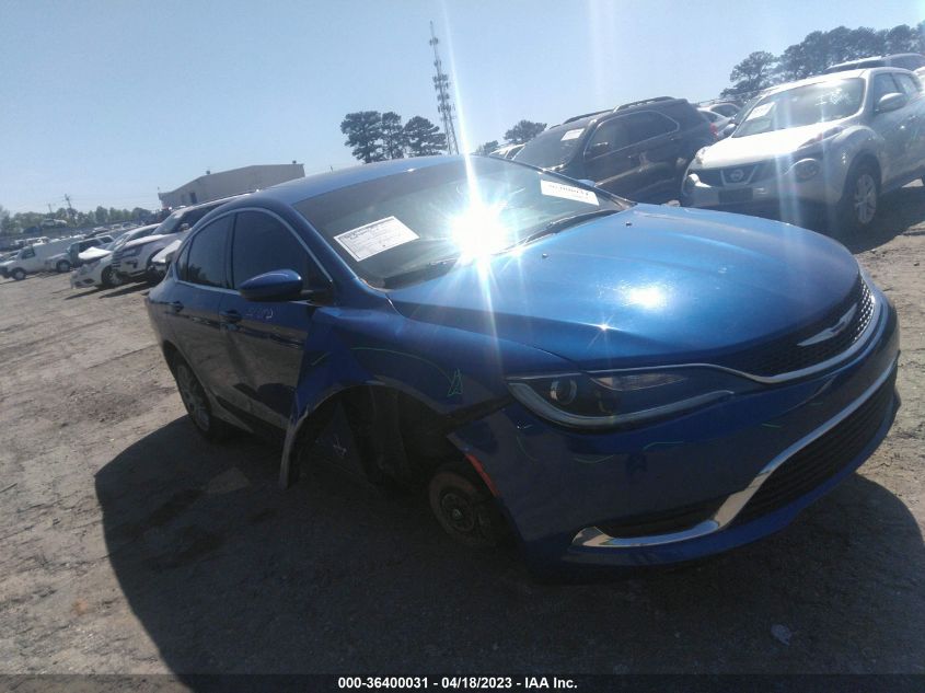 2015 CHRYSLER 200 LIMITED - 1C3CCCAB3FN649393