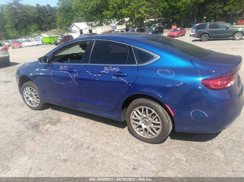 2015 CHRYSLER 200 LIMITED - 1C3CCCAB3FN649393