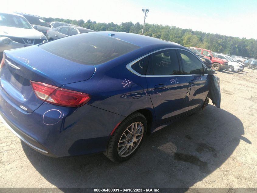 2015 CHRYSLER 200 LIMITED - 1C3CCCAB3FN649393