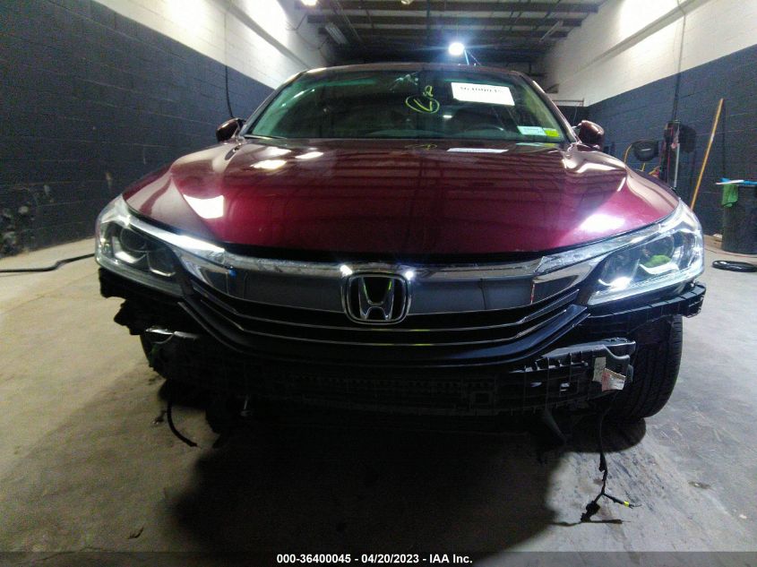 2017 HONDA ACCORD SEDAN EX-L - 1HGCR2F84HA172017