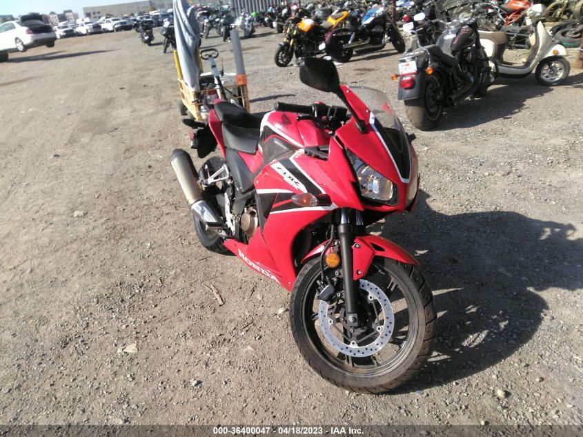 2020 HONDA CBR300 R - MLHNC5111L5600032