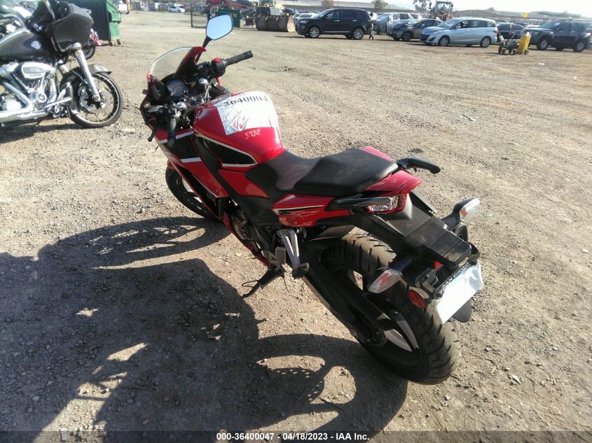 2020 HONDA CBR300 R - MLHNC5111L5600032