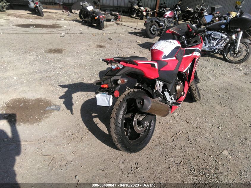 2020 HONDA CBR300 R - MLHNC5111L5600032