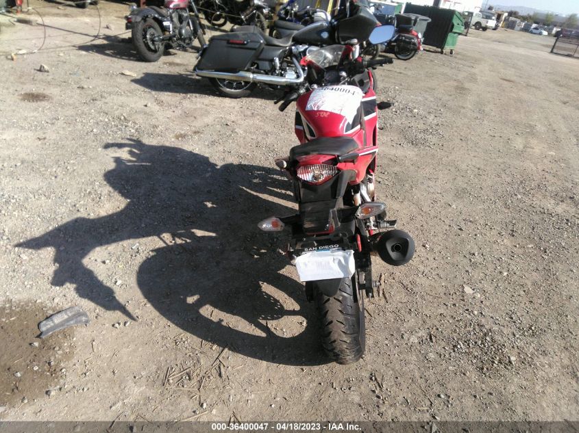 2020 HONDA CBR300 R - MLHNC5111L5600032
