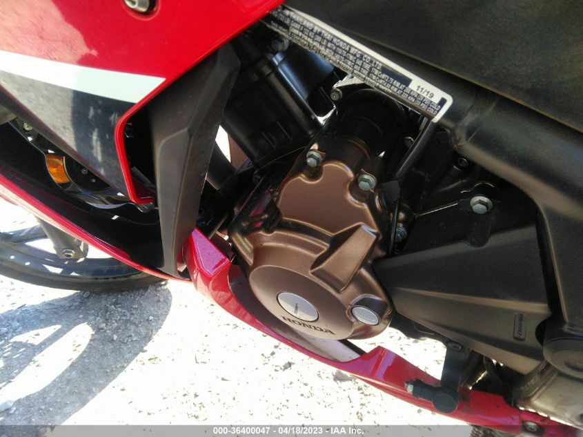2020 HONDA CBR300 R - MLHNC5111L5600032
