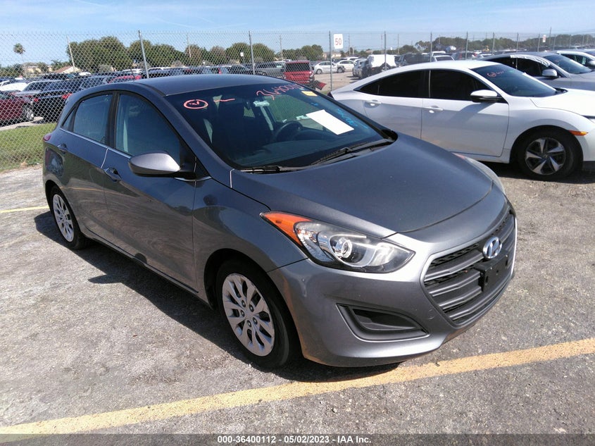 VIN KMHD35LH7HU384673 2017 HYUNDAI ELANTRA GT