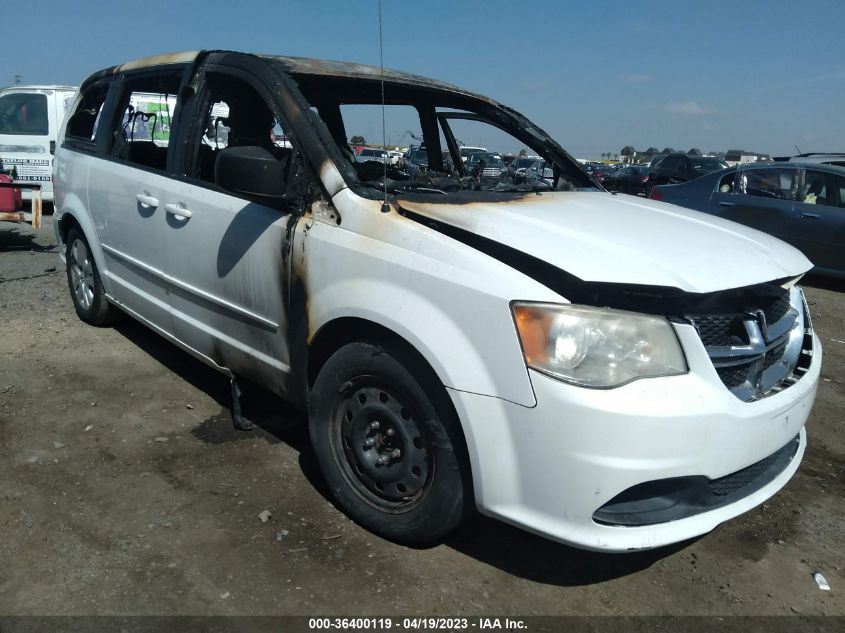 2014 DODGE GRAND CARAVAN SE - 2C4RDGBG0ER392974