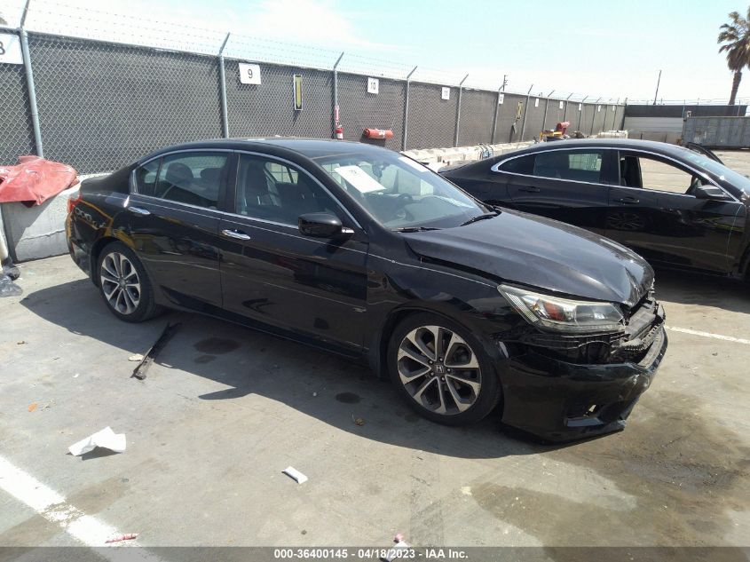 2015 HONDA ACCORD SEDAN SPORT - 1HGCR2F54FA272654