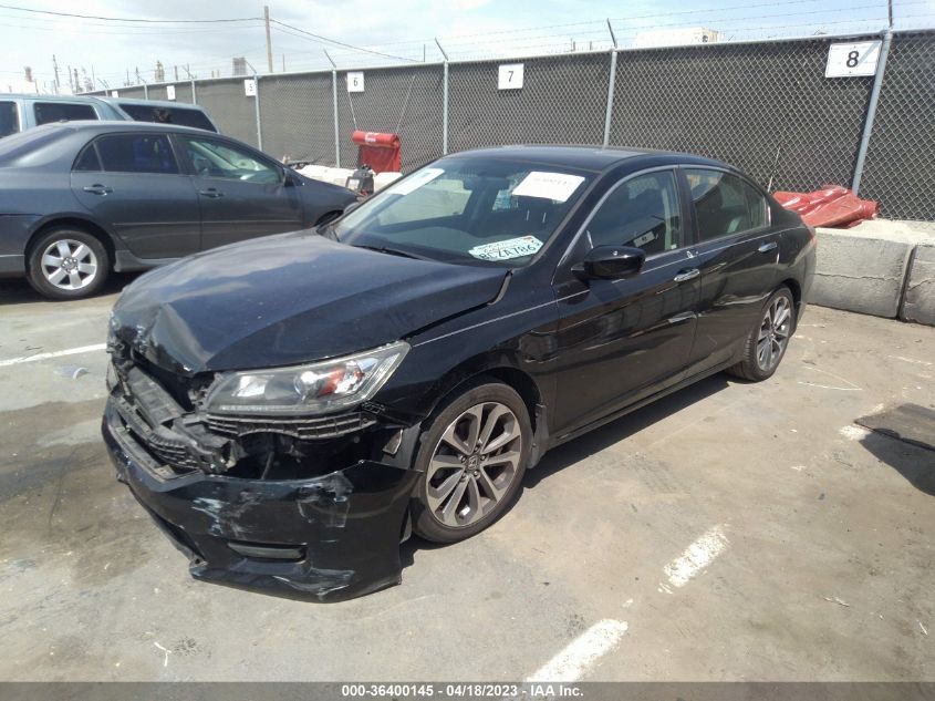 2015 HONDA ACCORD SEDAN SPORT - 1HGCR2F54FA272654
