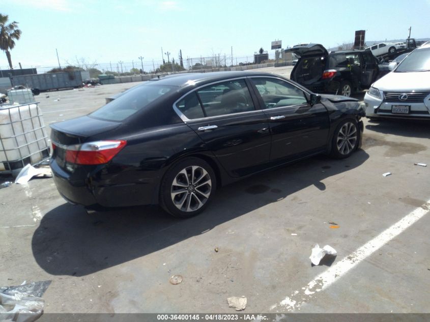 2015 HONDA ACCORD SEDAN SPORT - 1HGCR2F54FA272654