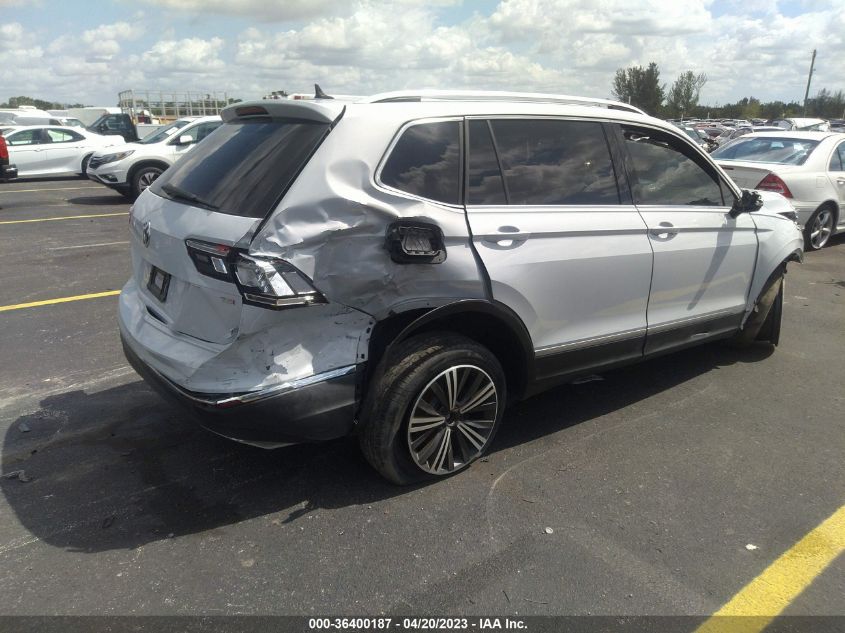 2018 VOLKSWAGEN TIGUAN SEL/SE - 3VV3B7AX3JM126364