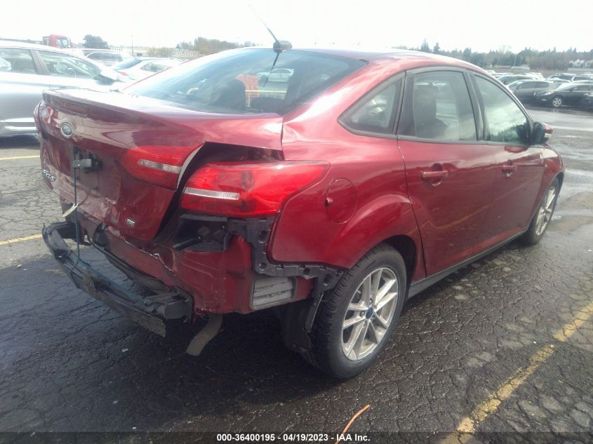 2017 FORD FOCUS SE - 1FADP3F23HL206808