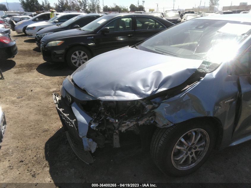 2020 TOYOTA COROLLA HYBRID LE - JTDEBRBE5LJ013810