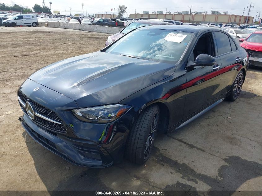 2022 MERCEDES-BENZ C-CLASS C 300 - W1KAF4GB9NR053855