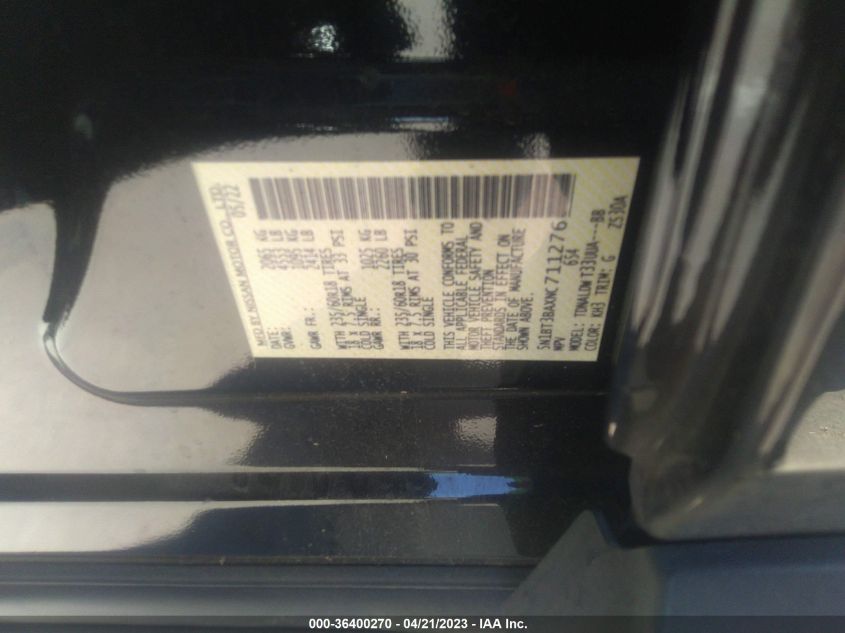 2022 NISSAN ROGUE SV - 5N1BT3BAXNC711276