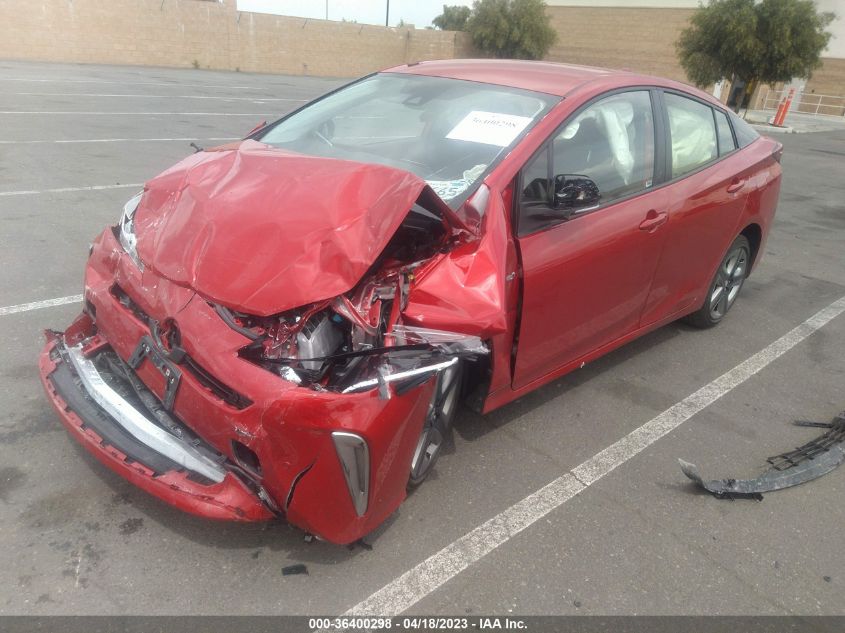 2022 TOYOTA PRIUS L - JTDKAMFU5N3188821