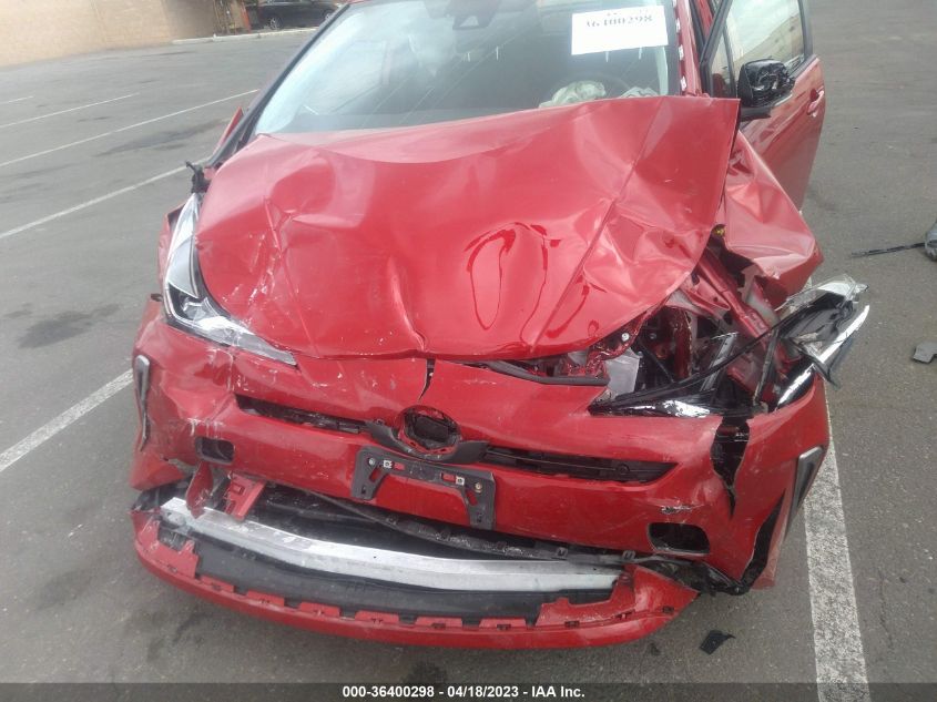 2022 TOYOTA PRIUS L - JTDKAMFU5N3188821