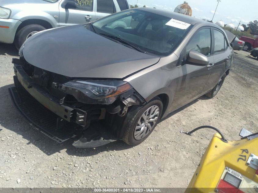 2018 TOYOTA COROLLA LE - 2T1BURHE3JC042378