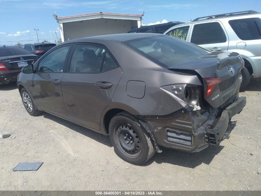 2018 TOYOTA COROLLA LE - 2T1BURHE3JC042378