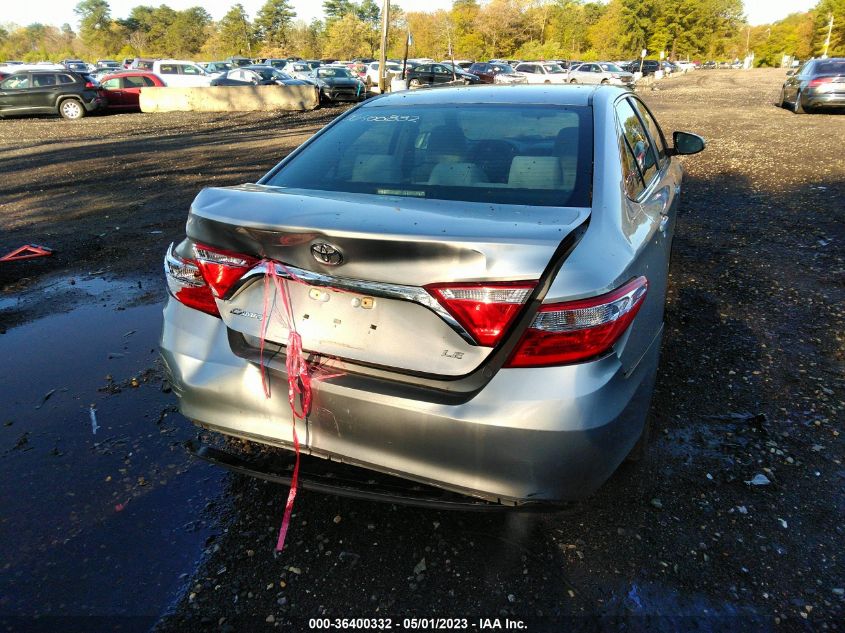 2016 TOYOTA CAMRY XLE/SE/LE/XSE - 4T1BF1FK0GU163011