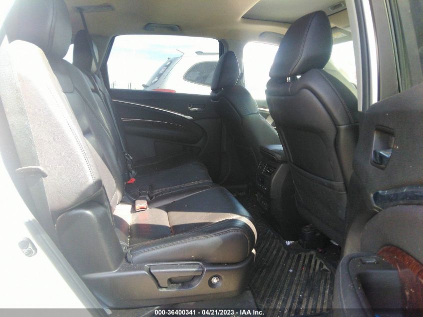 2017 ACURA MDX W/TECHNOLOGY PKG - 5FRYD3H5XHB001192