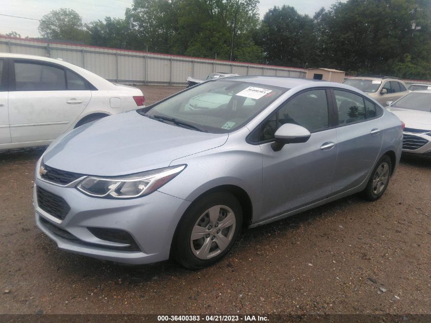 2017 CHEVROLET CRUZE LS - 1G1BC5SM0H7277286