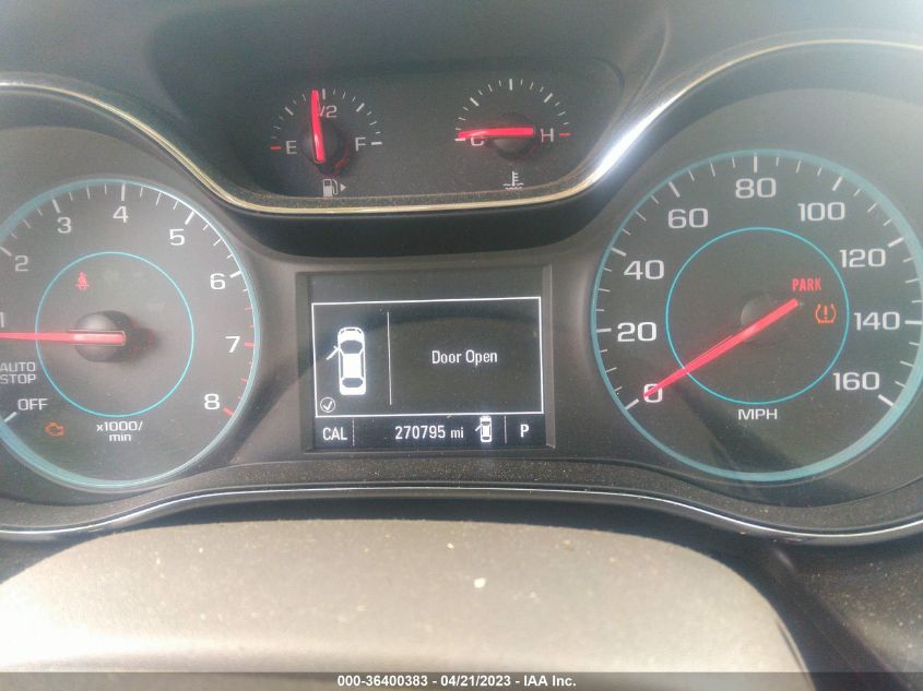2017 CHEVROLET CRUZE LS - 1G1BC5SM0H7277286