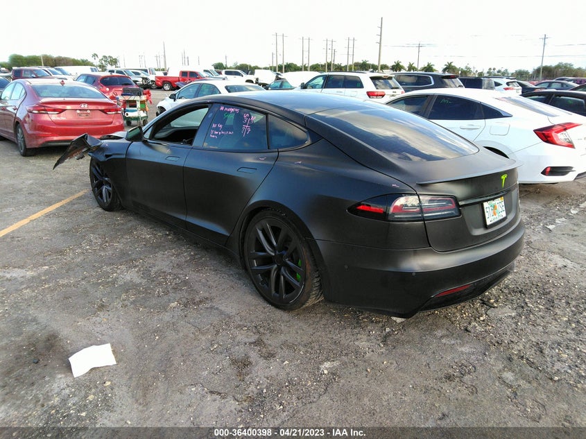 VIN 5YJSA1E69NF472943 2022 TESLA MODEL S PLAID