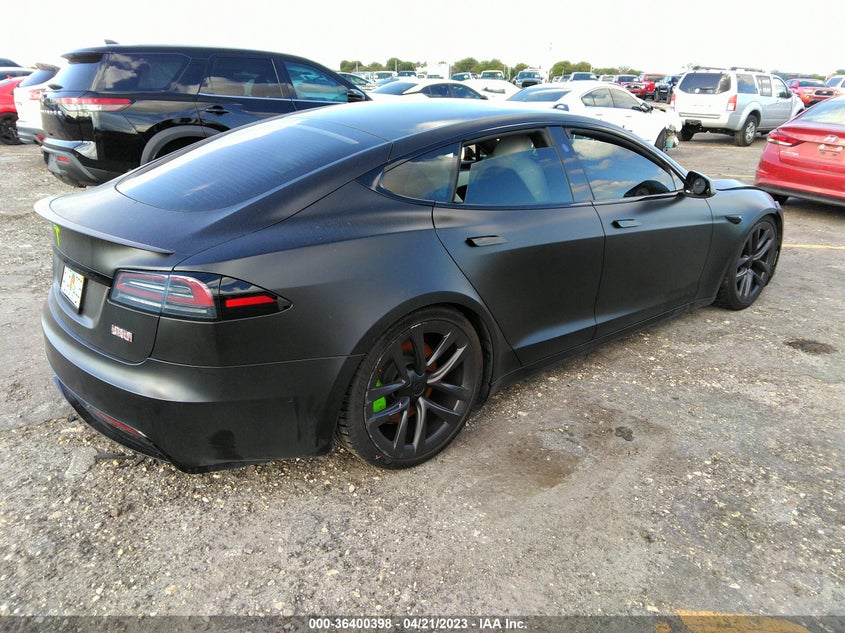 VIN 5YJSA1E69NF472943 2022 TESLA MODEL S PLAID