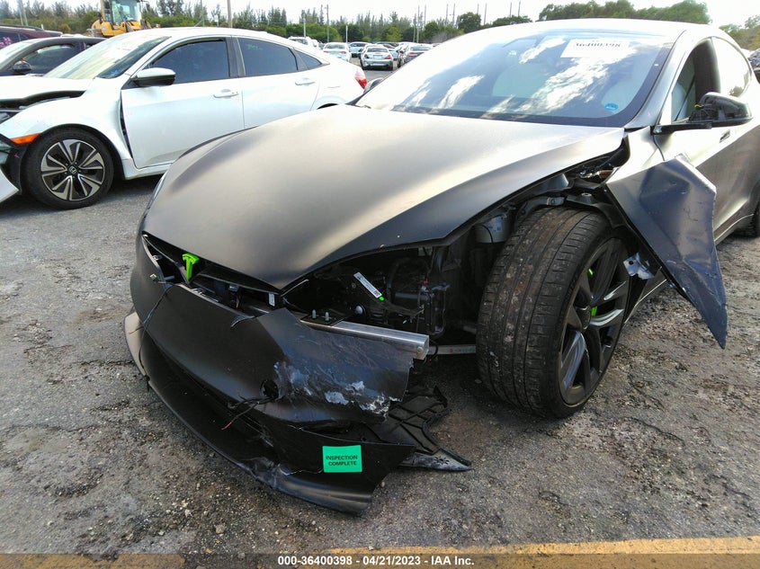 VIN 5YJSA1E69NF472943 2022 TESLA MODEL S PLAID