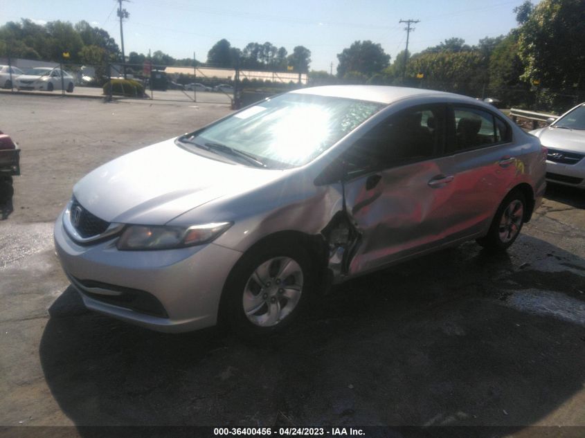 2015 HONDA CIVIC SEDAN LX - 19XFB2F55FE006167