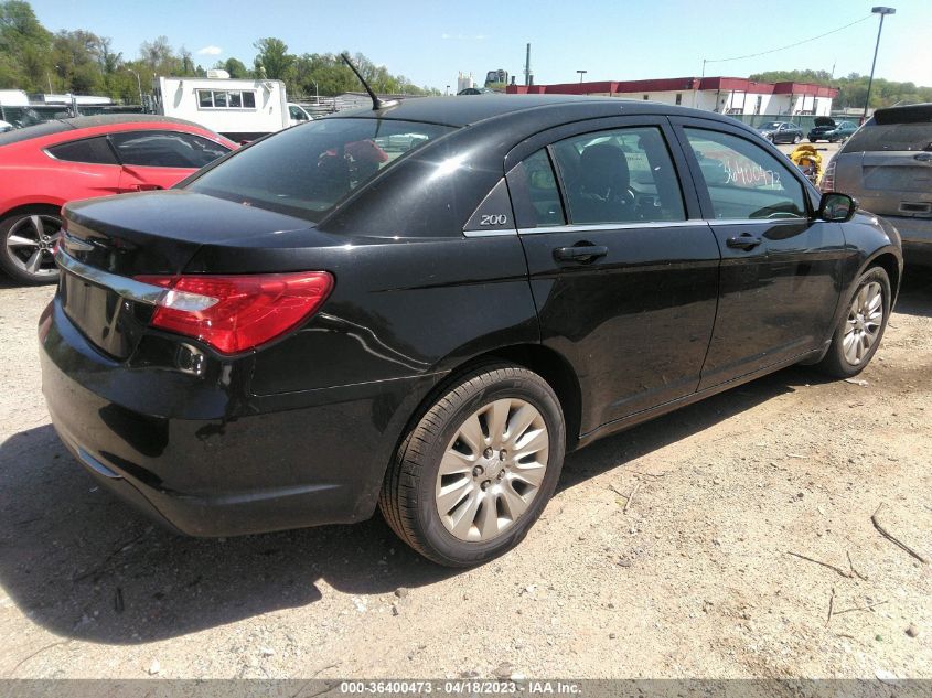 2014 CHRYSLER 200 LX - 1C3CCBAB7EN210464