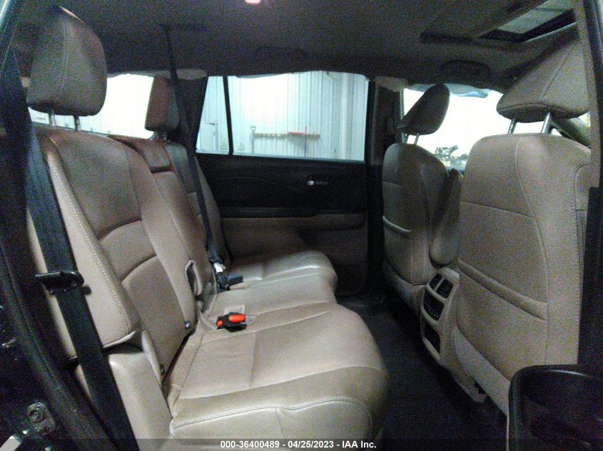 2016 HONDA PILOT EX-L - 5FNYF6H50GB029546