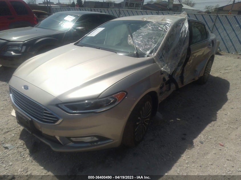 VIN 3FA6P0D9XJR233549 2018 FORD FUSION TITANIUM/PLATINUM