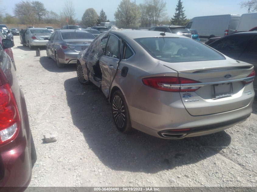 VIN 3FA6P0D9XJR233549 2018 FORD FUSION TITANIUM/PLATINUM