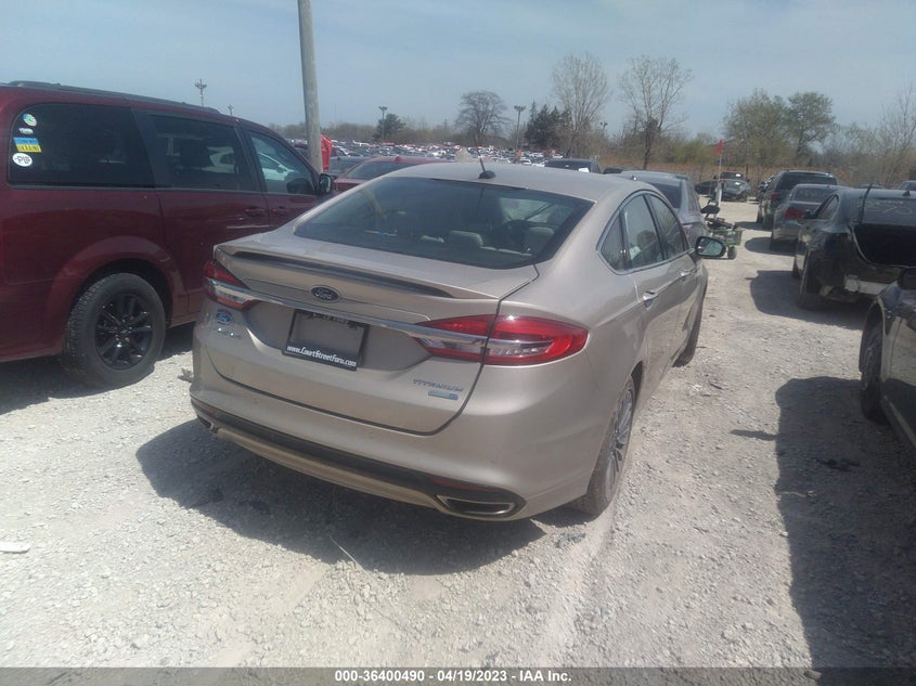 VIN 3FA6P0D9XJR233549 2018 FORD FUSION TITANIUM/PLATINUM