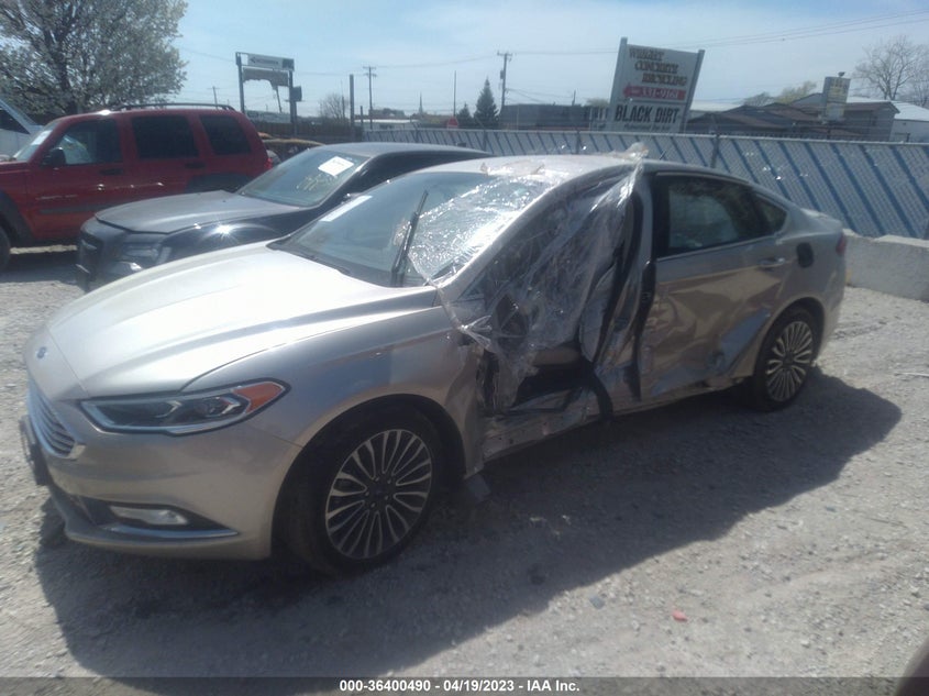 VIN 3FA6P0D9XJR233549 2018 FORD FUSION TITANIUM/PLATINUM