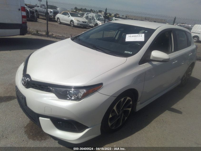 2018 TOYOTA COROLLA IM - JTNKARJE7JJ567396