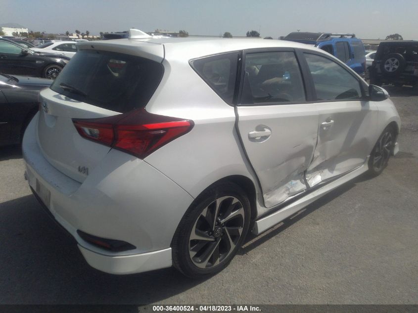 2018 TOYOTA COROLLA IM - JTNKARJE7JJ567396