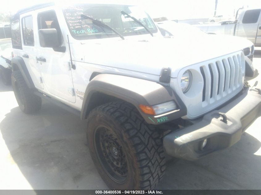 2018 JEEP WRANGLER UNLIMITED SPORT S - 1C4HJXDN5JW206119
