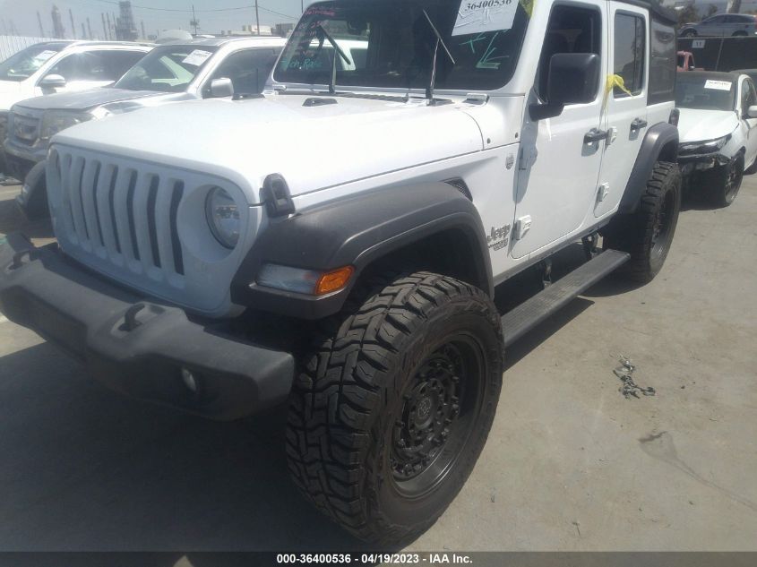 2018 JEEP WRANGLER UNLIMITED SPORT S - 1C4HJXDN5JW206119