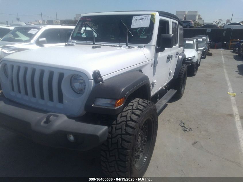 2018 JEEP WRANGLER UNLIMITED SPORT S - 1C4HJXDN5JW206119