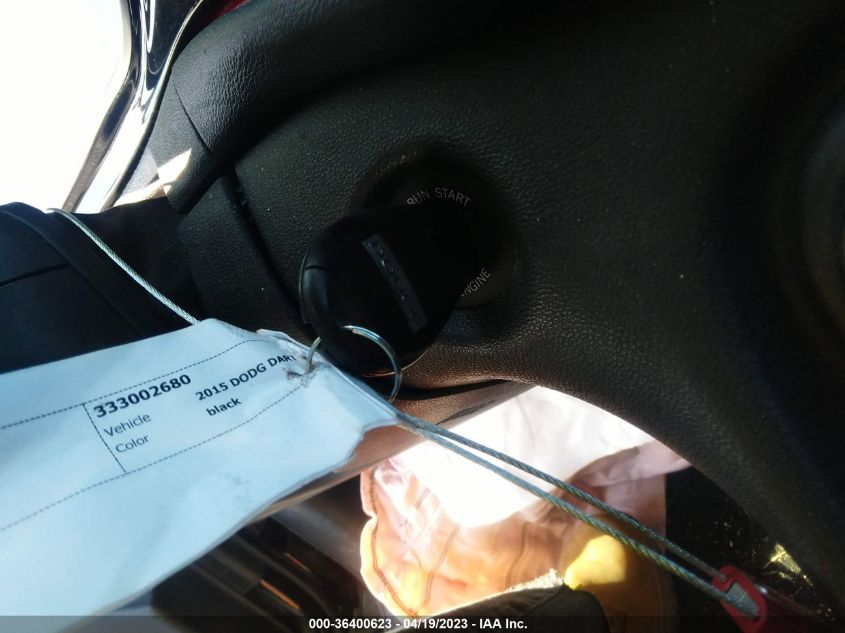 2015 DODGE DART SXT - 1C3CDFBB3FD182060