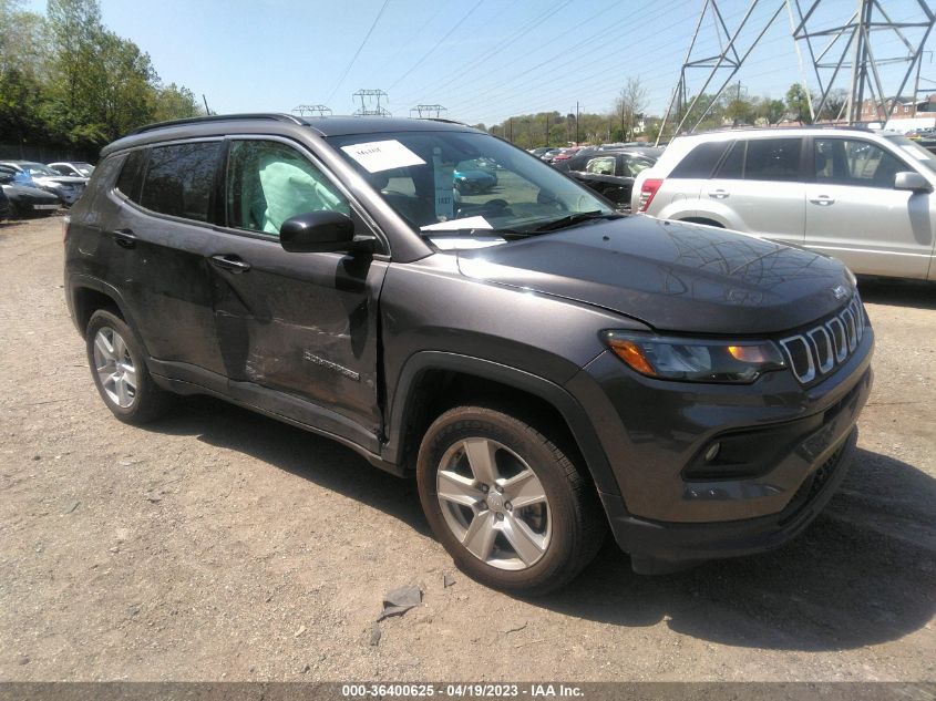 2022 JEEP COMPASS LATITUDE - 3C4NJDBB5NT106348